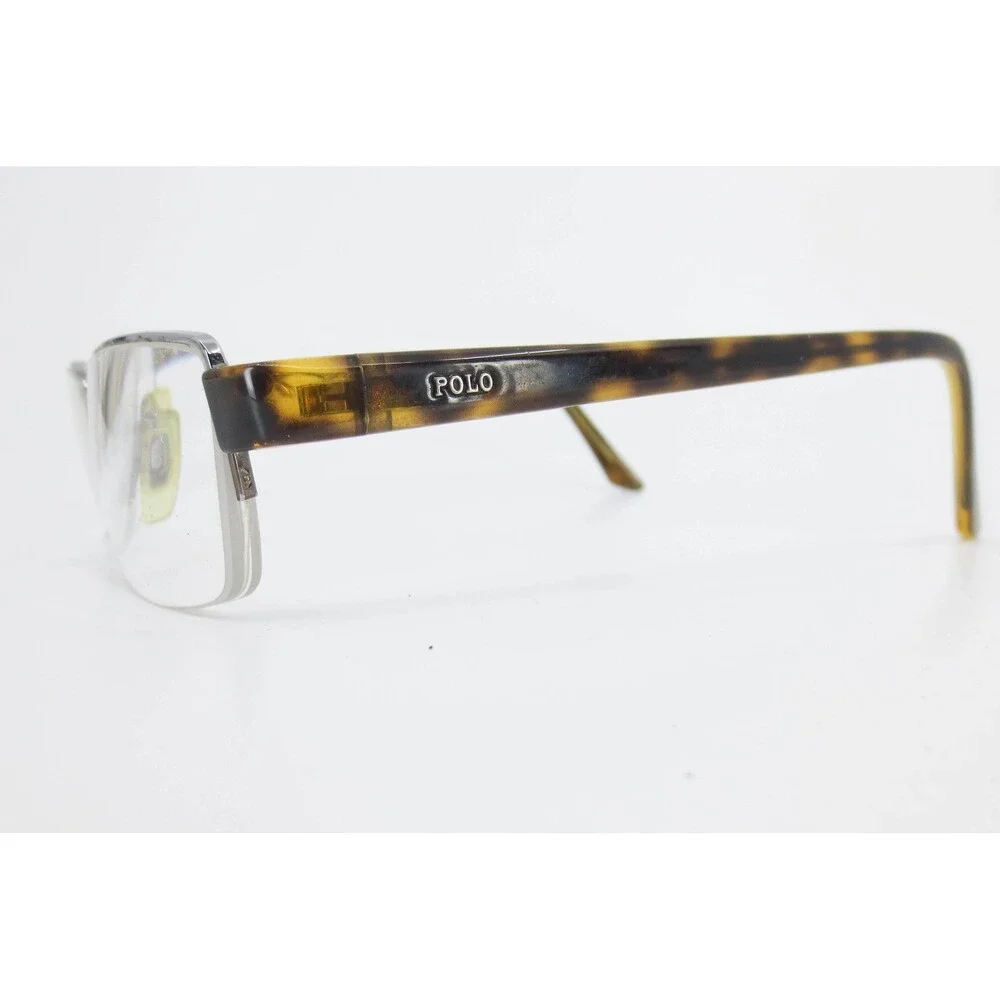 Ralph Lauren Polo Eyeglasses Gunmetal Semi-Rimless P 1097 0011 52-18 140
